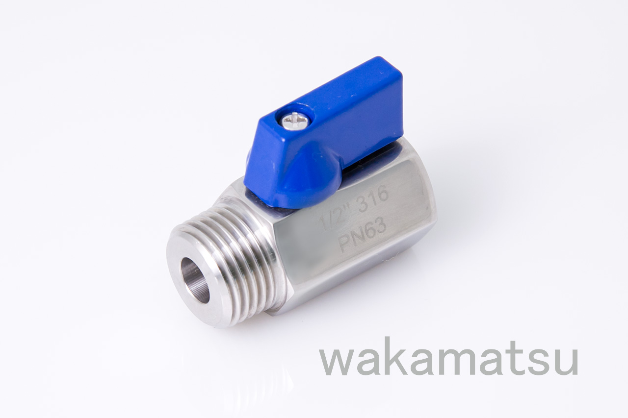 杭州Mini internal and external tooth ball valve wv203