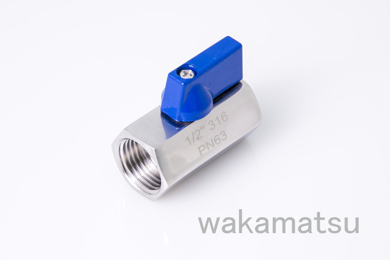 張家港Mini internal thread ball valve wv201