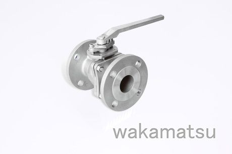 甘南Two piece flange ball valve wv301