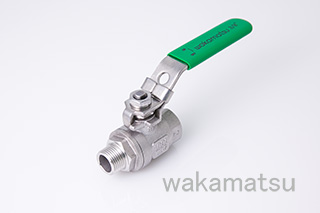 杭州Two piece internal and external tooth ball valve wv102m